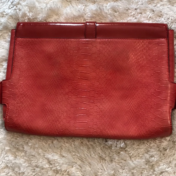 Jessica Simpson Snakeskin Clutch - Picture 2 of 7